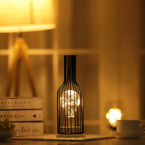 Nordic wrought iron decorative lights